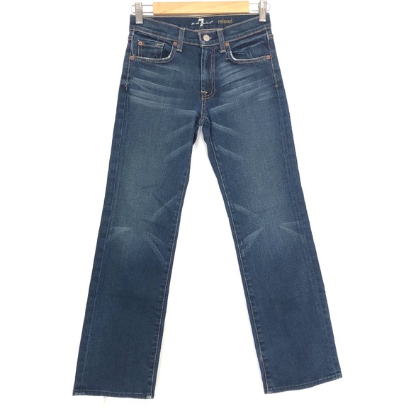 7 For All Mankind Other - 7 For All Mankind | Boys Relaxed Dark Wash Jeans